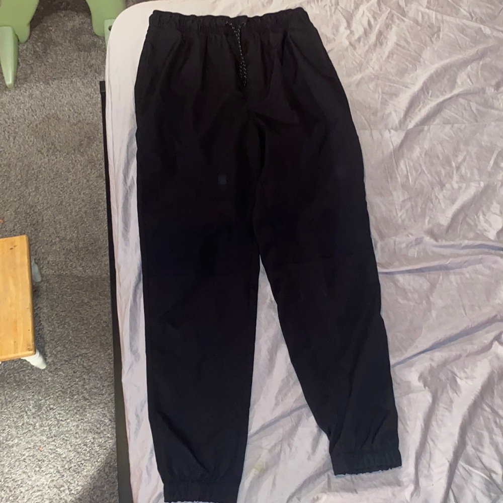 Trash bag joggers